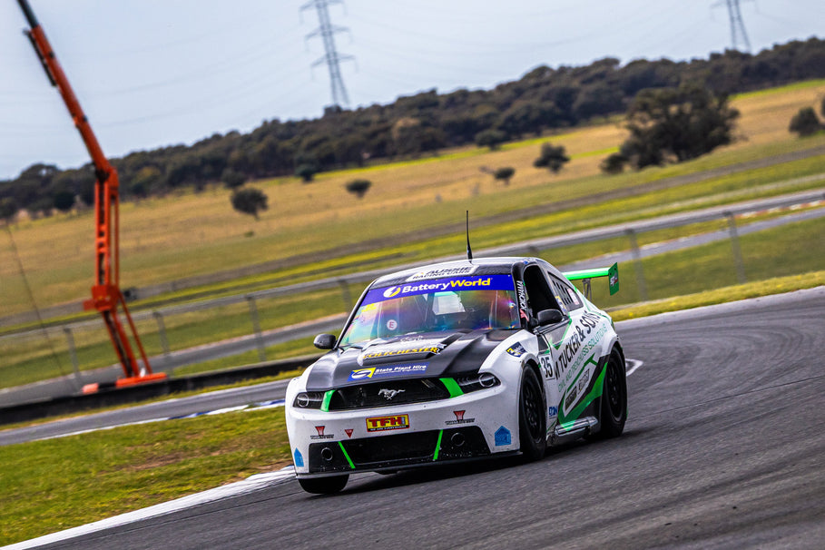 Tucker Motorsport Ford Mustang Livery Takes Shape