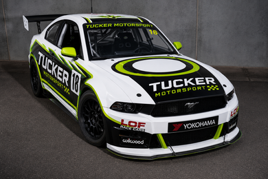 Tucker Motorsport Ford Mustang Livery Takes Shape