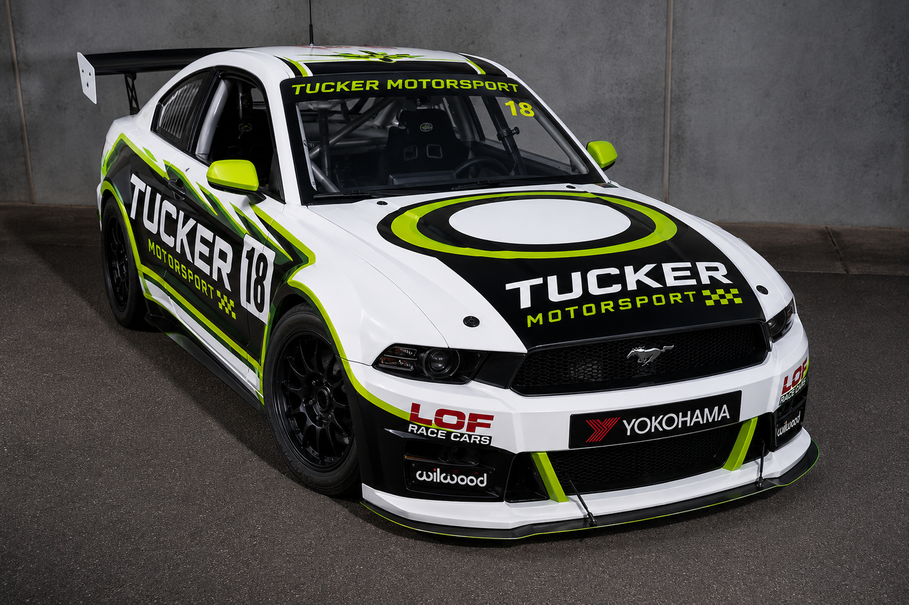 Tucker Motorsport Ford Mustang Livery Takes Shape